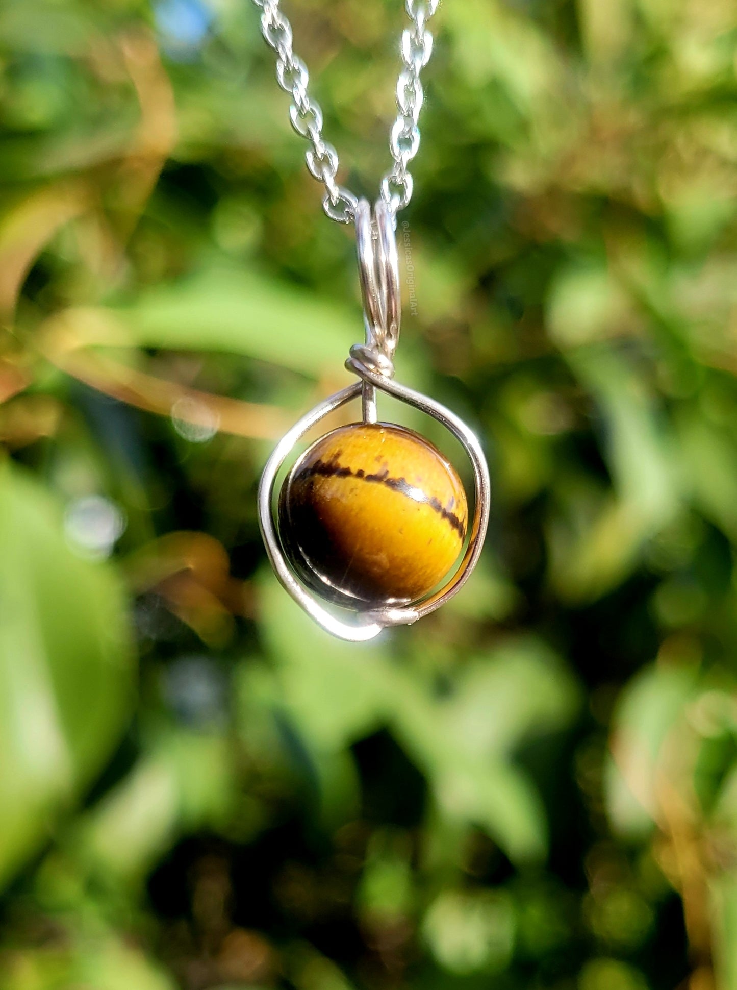 Fidget Spinner Wire Wrapped Pendant