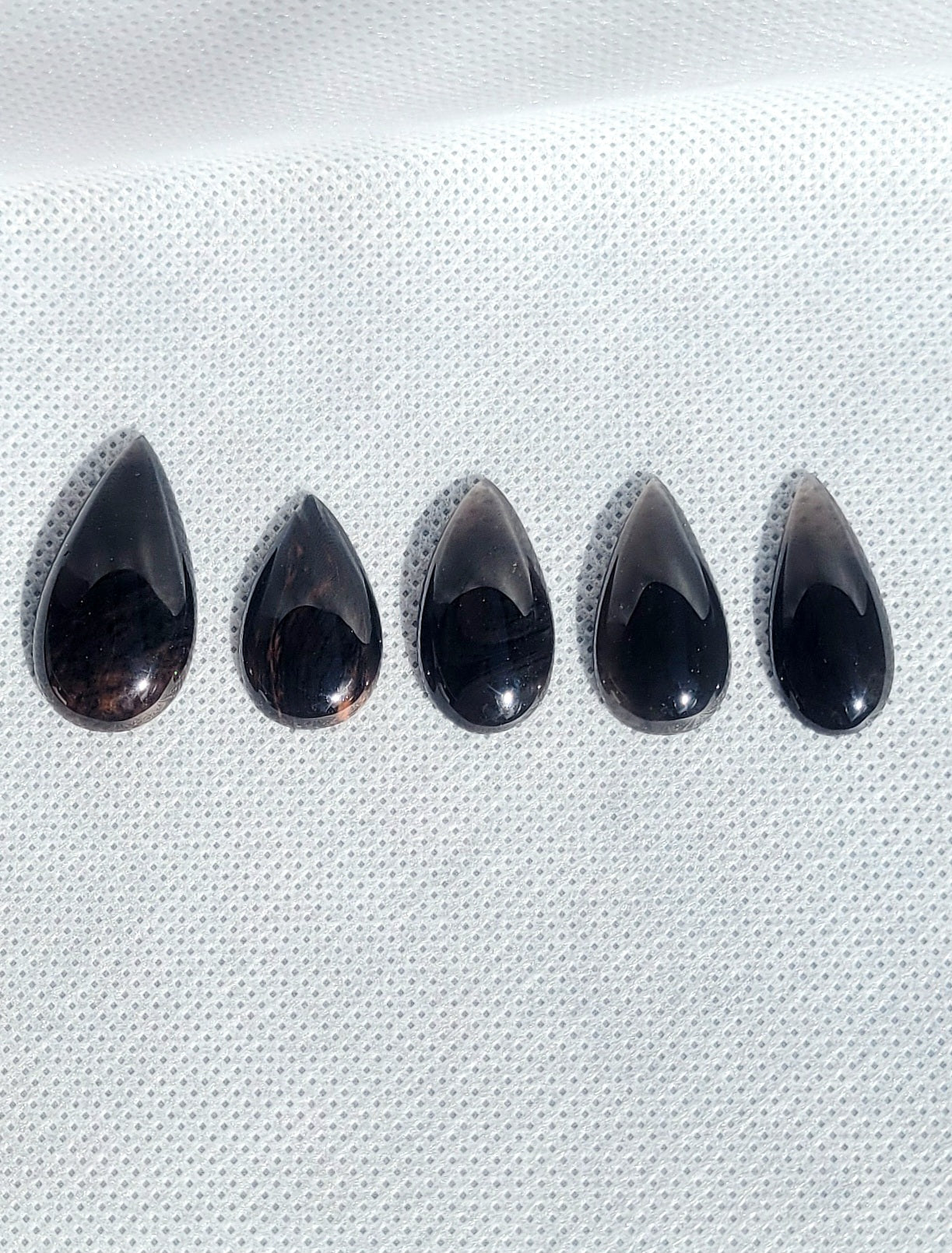 Midnight Mahogany Lace Obsidian
