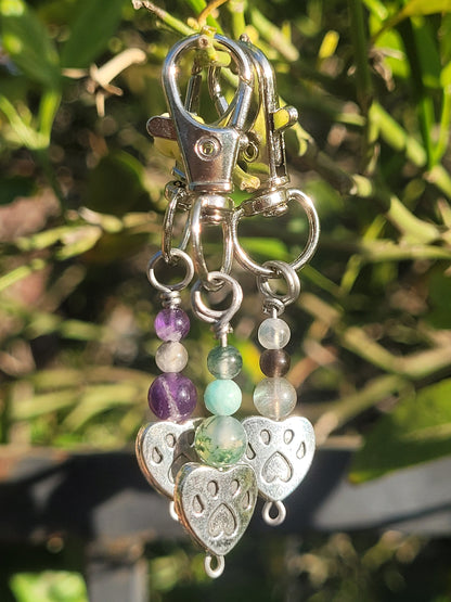 Crystal pet Charms / Keychains 🐾