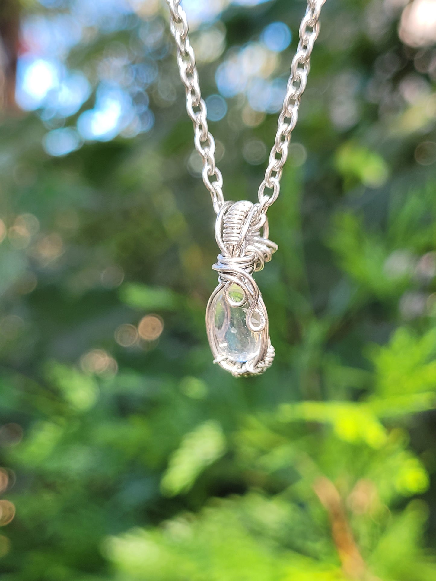 Mini Malawi Moonstone Pendant