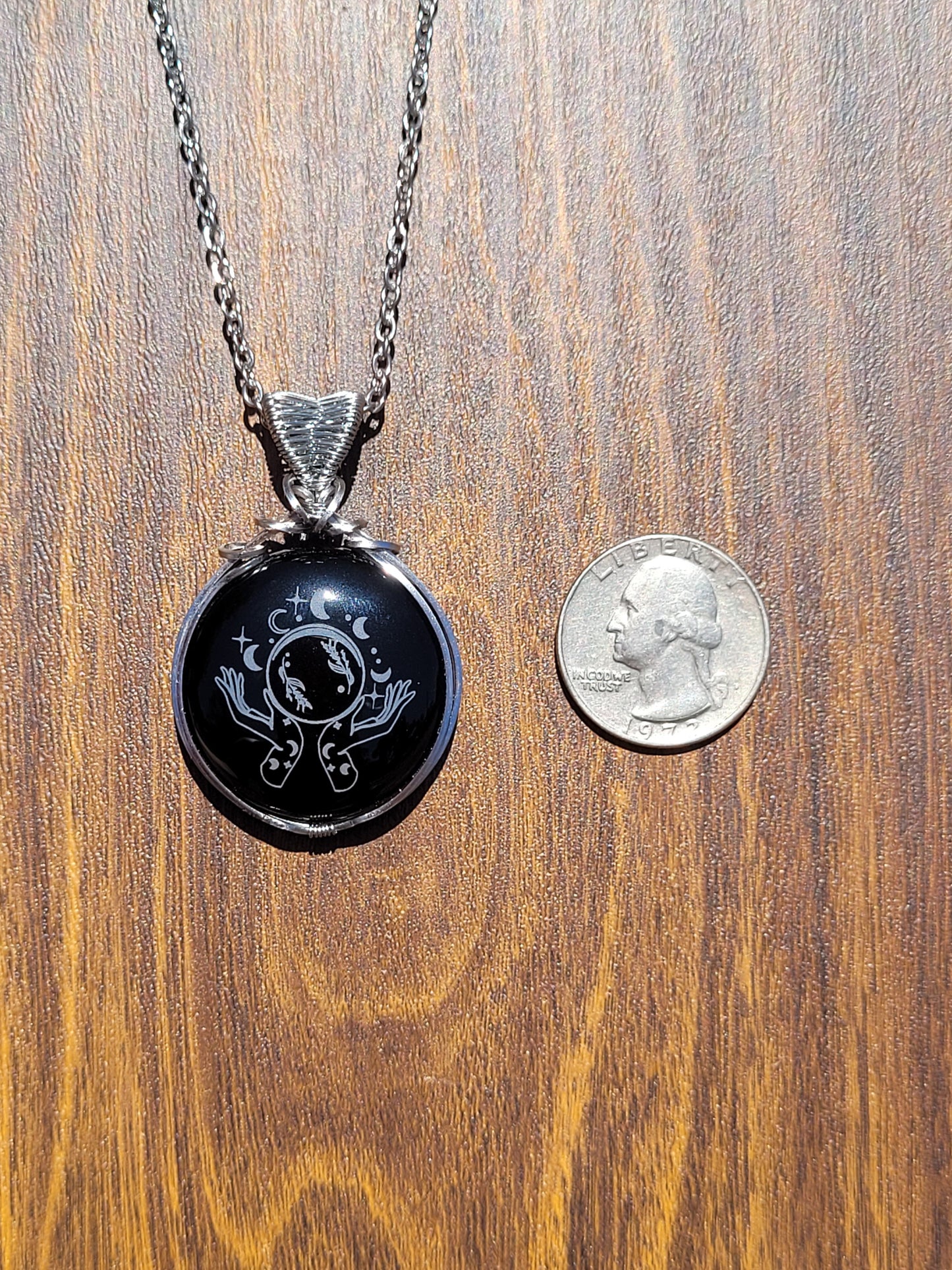𝓕𝓾𝓬𝓀 𝔂𝓸𝓾 Reversible Pendant