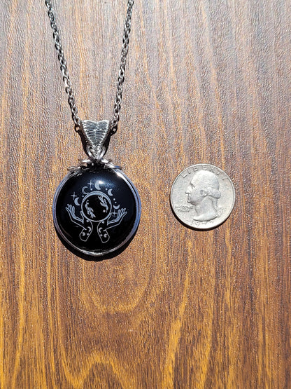 𝓕𝓾𝓬𝓀 𝔂𝓸𝓾 Reversible Pendant