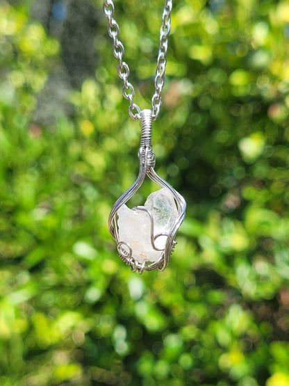 Reversible Quartz Pendant