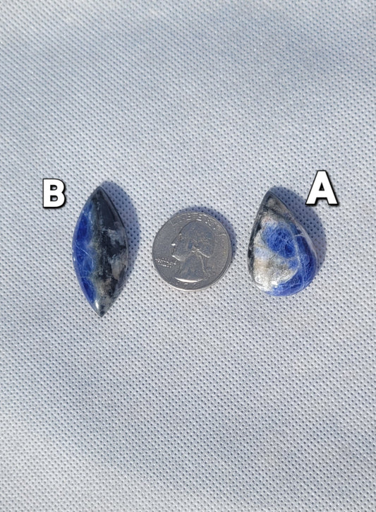 UV Reactive Sodalite Cabochon