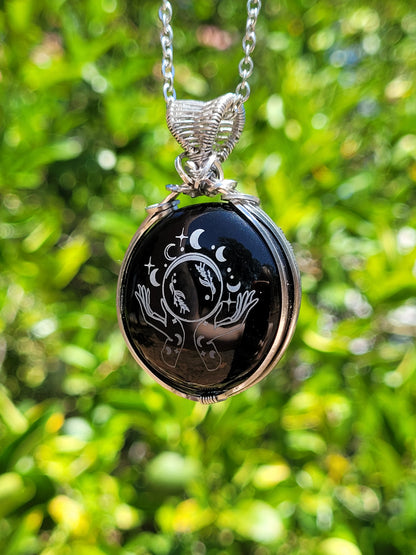 𝓕𝓾𝓬𝓀 𝔂𝓸𝓾 Reversible Pendant