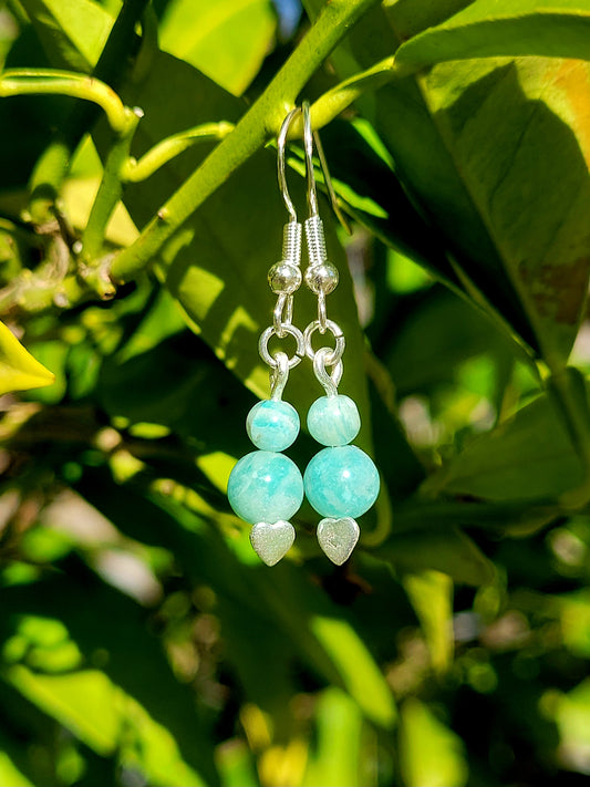 Amazonite ♡ Earrings