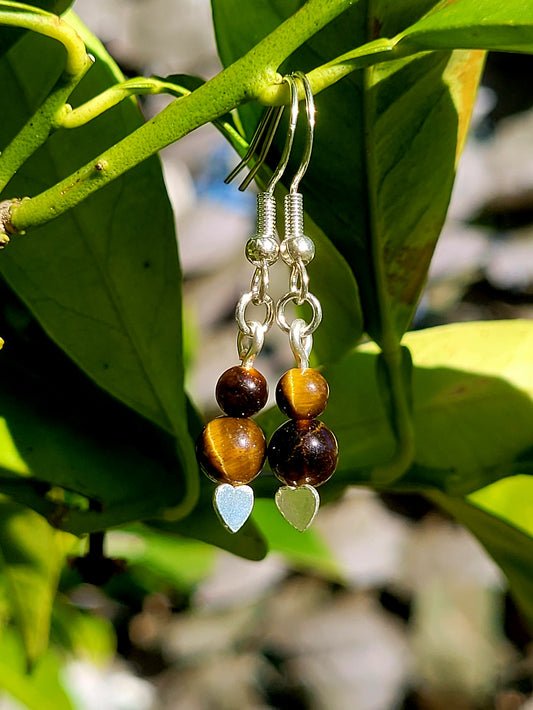 Tigers Eye ♡ Earrings
