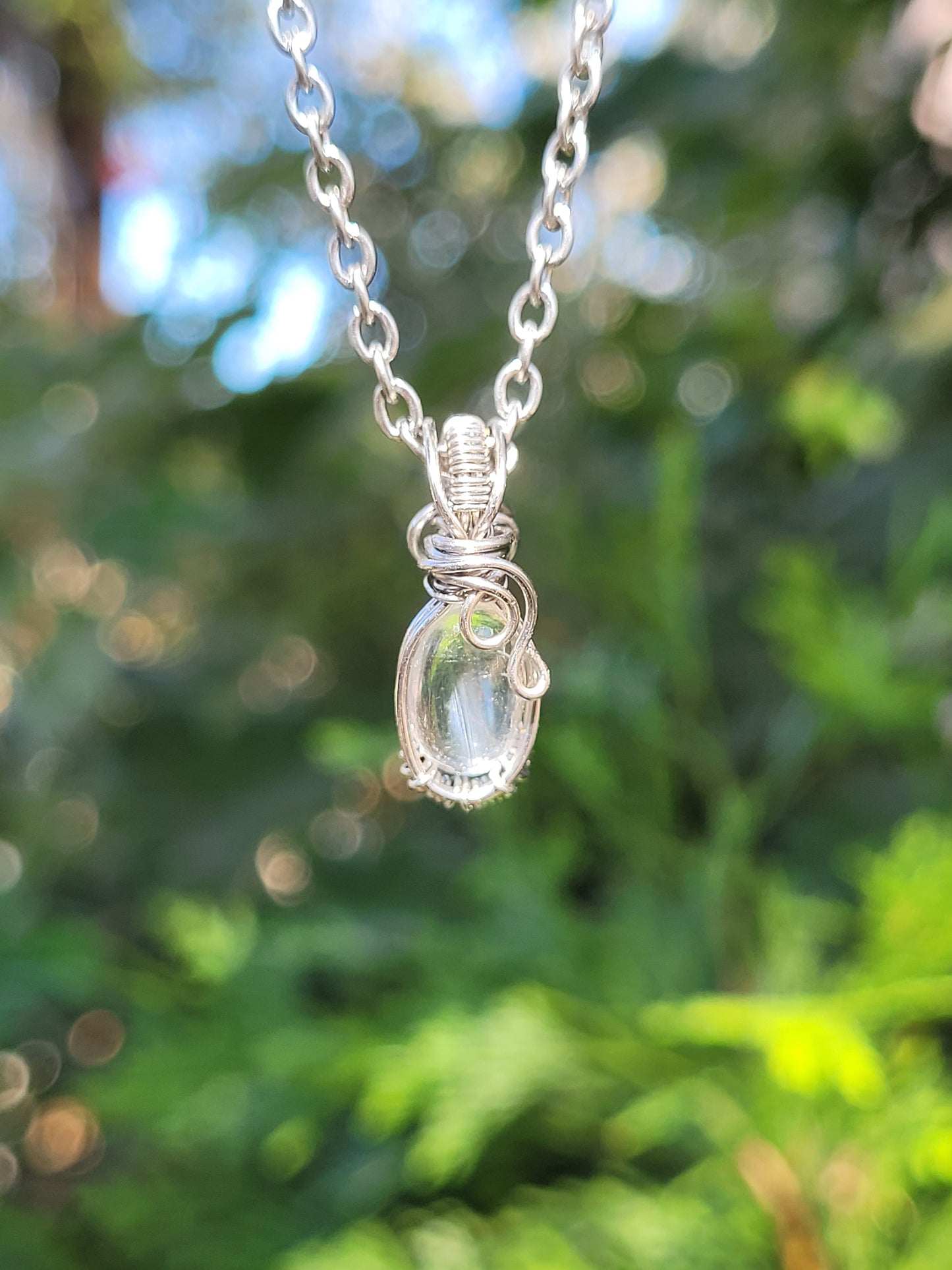 Mini Malawi Moonstone Pendant