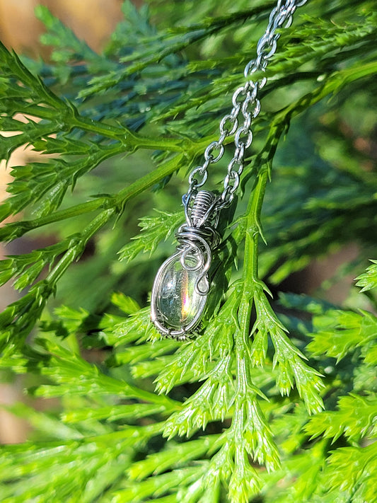 Mini Malawi Moonstone Pendant