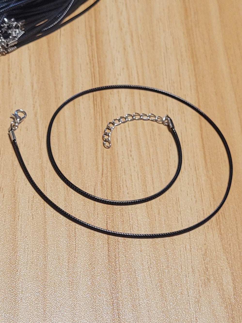 Black Cloth Necklace