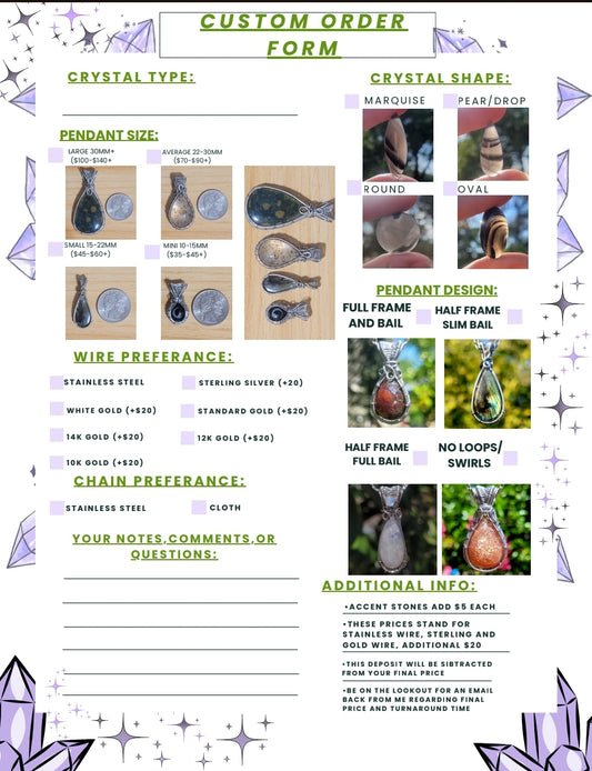 Custom Form + Deposit