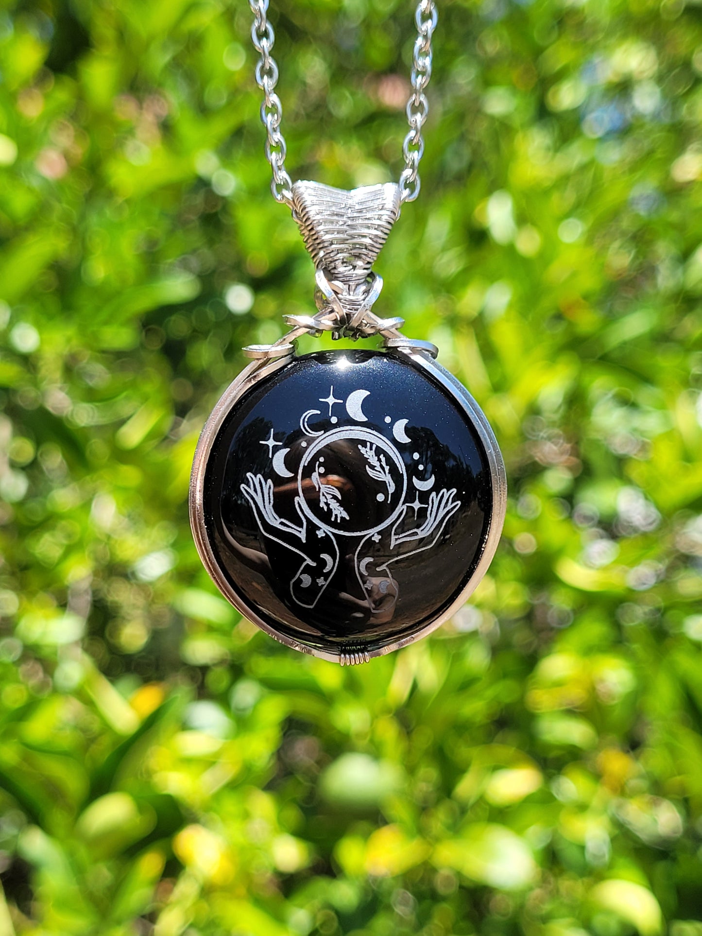 𝓕𝓾𝓬𝓀 𝔂𝓸𝓾 Reversible Pendant