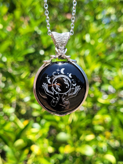 𝓕𝓾𝓬𝓀 𝔂𝓸𝓾 Reversible Pendant