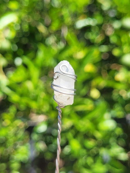 Quartz Garden Stakes / Hair Pins