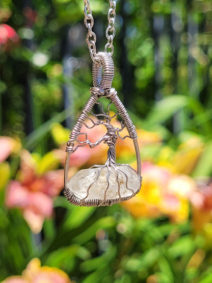 Reversible DT Quartz Pendant