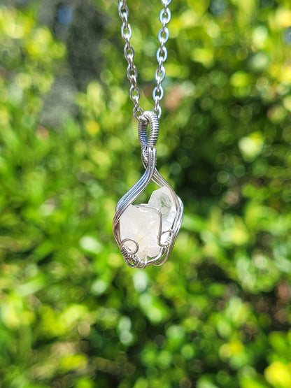 Reversible Quartz Pendant