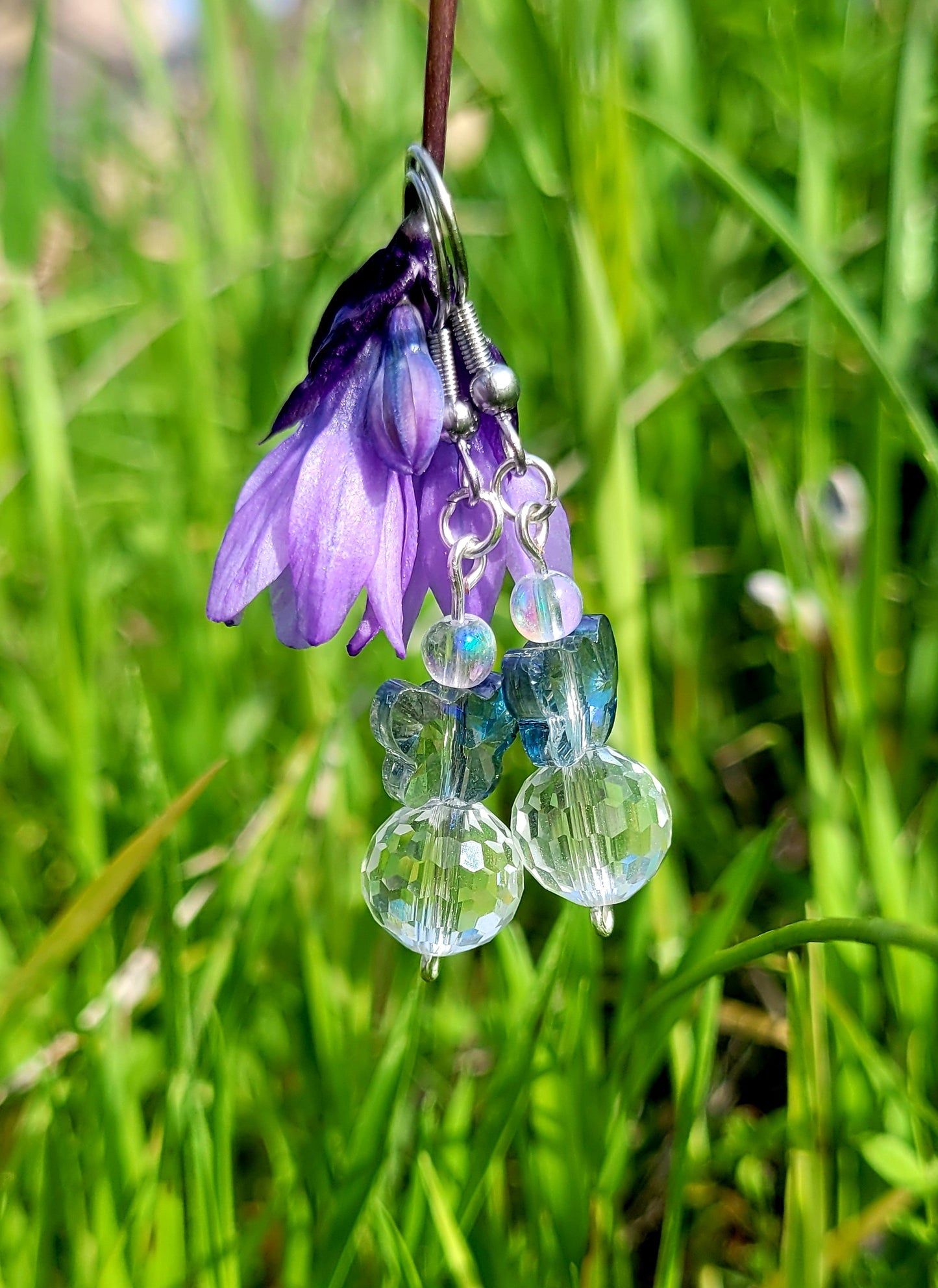 Glass Bead Earrings