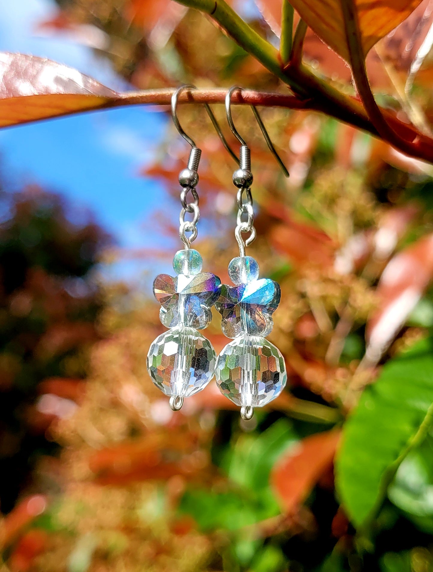 Glass Bead Earrings